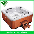 Factory sexy japanese massage hot tub with air and whirlpool massage